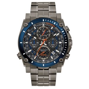 Reloj Bulova Hombre Icon. Acero Inoxidable Negro 98B343