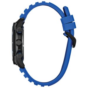 Reloj Citizen Hombre Eco-Drive. Silicona Azul AT2586-05E