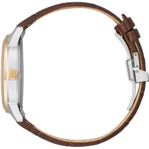 Reloj Citizen Hombre Classic Rolan. Cuero Café AW0096-06L