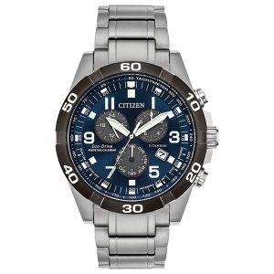 Reloj Citizen Hombre Weekender. Titanio Plateado BL5558-58L