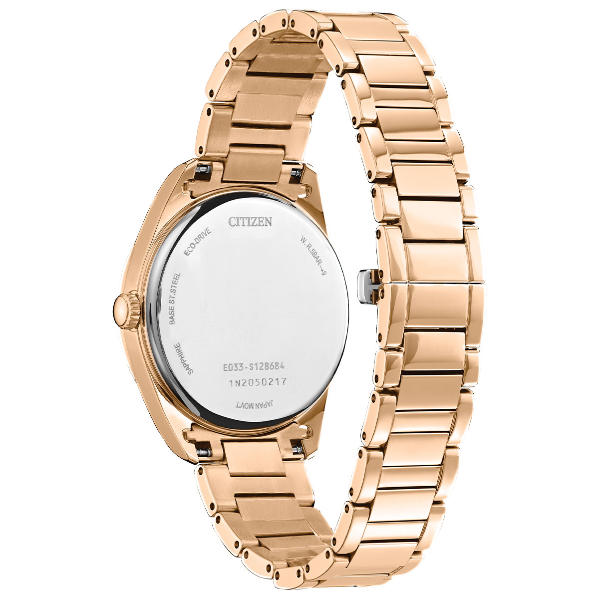 Reloj Citizen Mujer Arezzo. Acero Inoxidable Oro Rosa EM0973-55A - Imagen 3