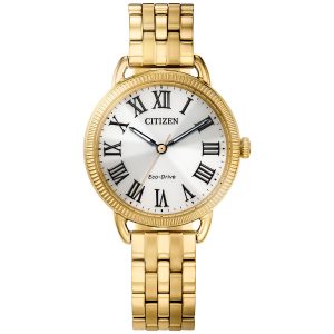 Reloj Citizen Mujer Dress Classic. Acero Inoxidable Dorado EM1052-51A