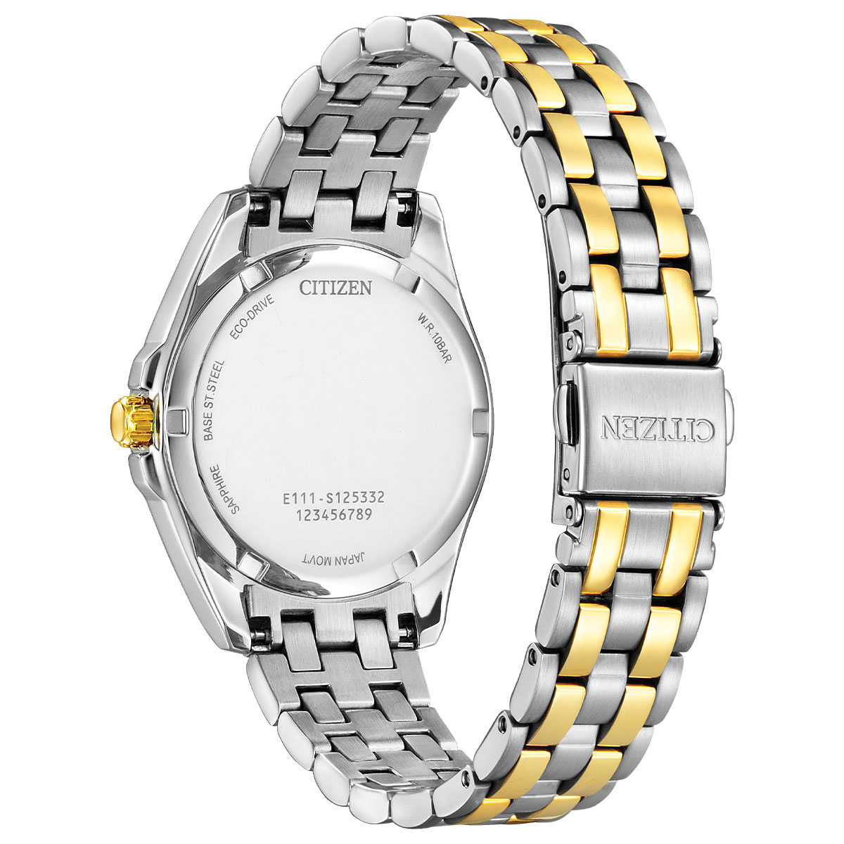 Reloj Citizen Mujer Dress Classic. Acero Inoxidable Plateado EO1224-54D - Imagen 3