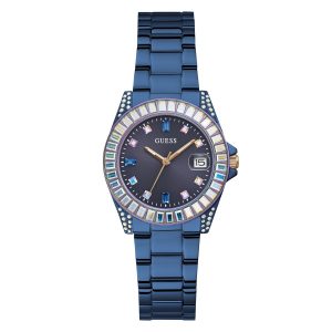 Reloj Guess Mujer Opaline. Acero Inoxidable Azul GW0475L2