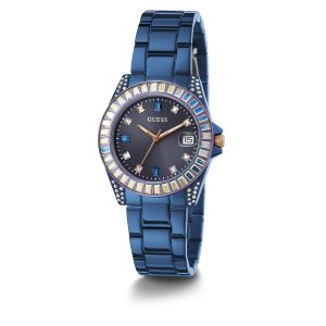 Reloj Guess Mujer Opaline. Acero Inoxidable Azul GW0475L2