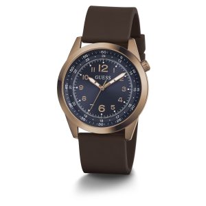Reloj Guess Hombre Max. Silicona Café GW0494G3