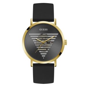 Reloj Guess Hombre Idol. Silicona Negro GW0503G1