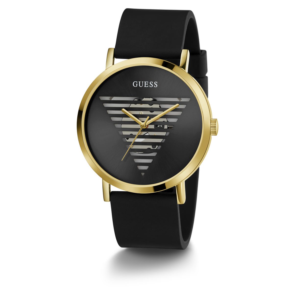 Reloj Guess Hombre Idol. Silicona Negro GW0503G1 - Imagen 2