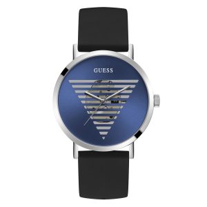 Reloj Guess Hombre Idol. Silicona Negro GW0503G2