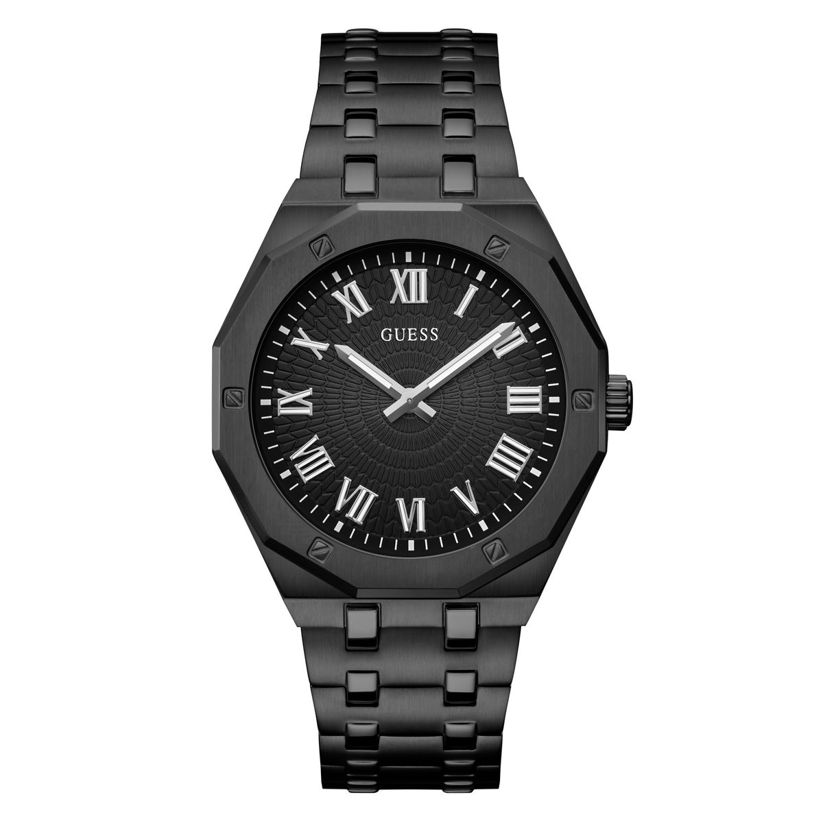 Reloj Guess Hombre Asset. Acero Inoxidable Negro GW0575G3
