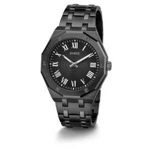 Reloj Guess Hombre Asset. Acero Inoxidable Negro GW0575G3