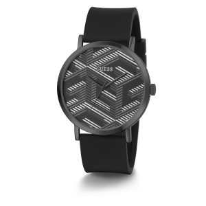 Reloj Guess Hombre G Bossed. Silicona Negro GW0625G3