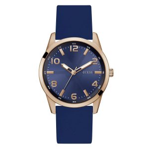 Reloj Guess Hombre Monte. Silicona Azul GW0805G3