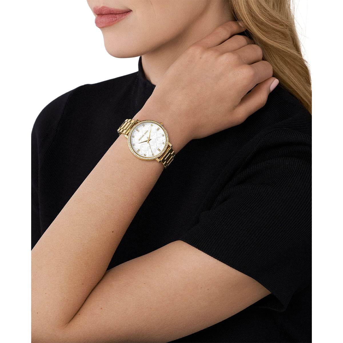 Reloj Michael Kors Mujer Pyper. Acero Inoxidable Dorado MK4666 - Imagen 4