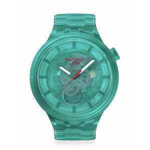 Reloj Swatch Unisex Turquoise Joy. Plástico Verde SB05L101