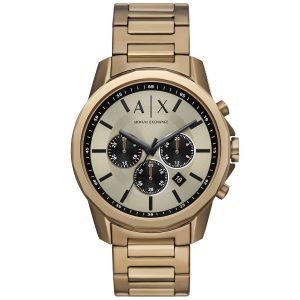 Reloj Armani Exchange Hombre Banks. Acero Inoxidable Marrón AX1739
