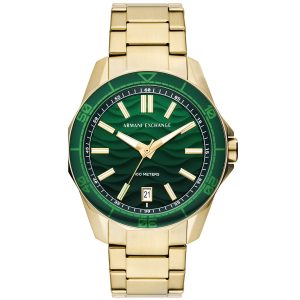 Reloj Armani Exchange Hombre Spencer. Acero Inoxidable Dorado AX1951