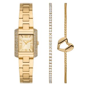 Reloj Michael Kors Mujer Emery. Acero Inoxidable Dorado MK7510SET