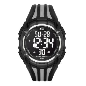 Reloj Skechers Hombre El Porto. Policarbonato Negro SR1006