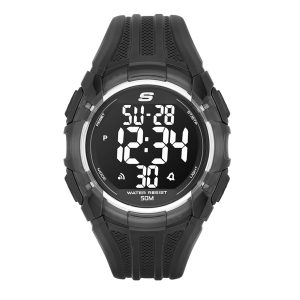 Reloj Skechers Hombre El Porto. Policarbonato Negro SR1008
