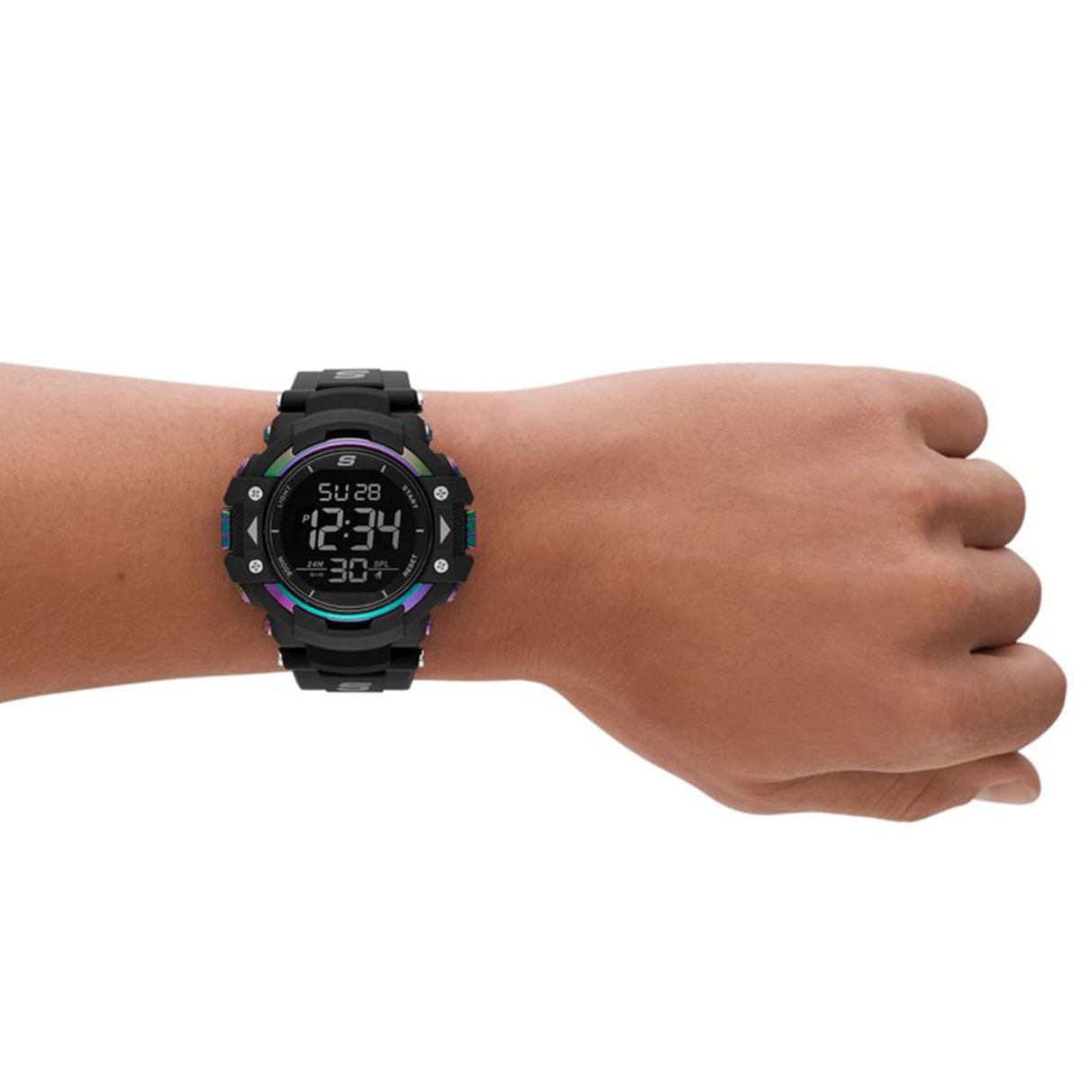 Reloj Skechers Hombre Keats. Nailon Negro SR1118 - Imagen 4