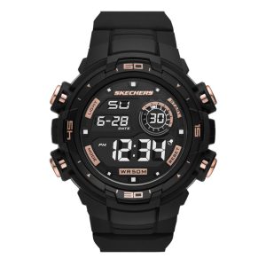Reloj Skechers Hombre Burbank. Nailon Negro SR1153