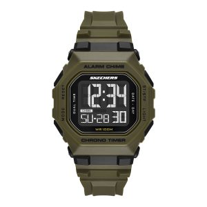 Reloj Skechers Hombre Whitfield. Policarbonato Verde SR1186