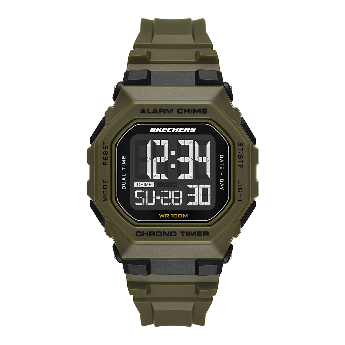Reloj Skechers Hombre Whitfield. Policarbonato Verde SR1186