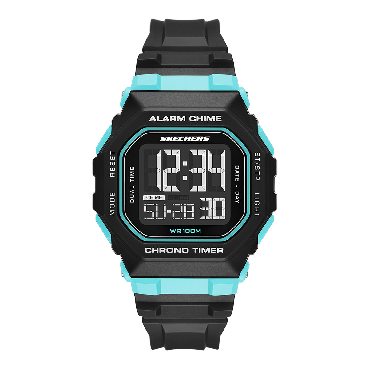Reloj Skechers Hombre Whitfield. Policarbonato Negro SR1187