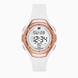 Reloj Skechers Mujer Artesia. Policarbonato Blanco SR2011