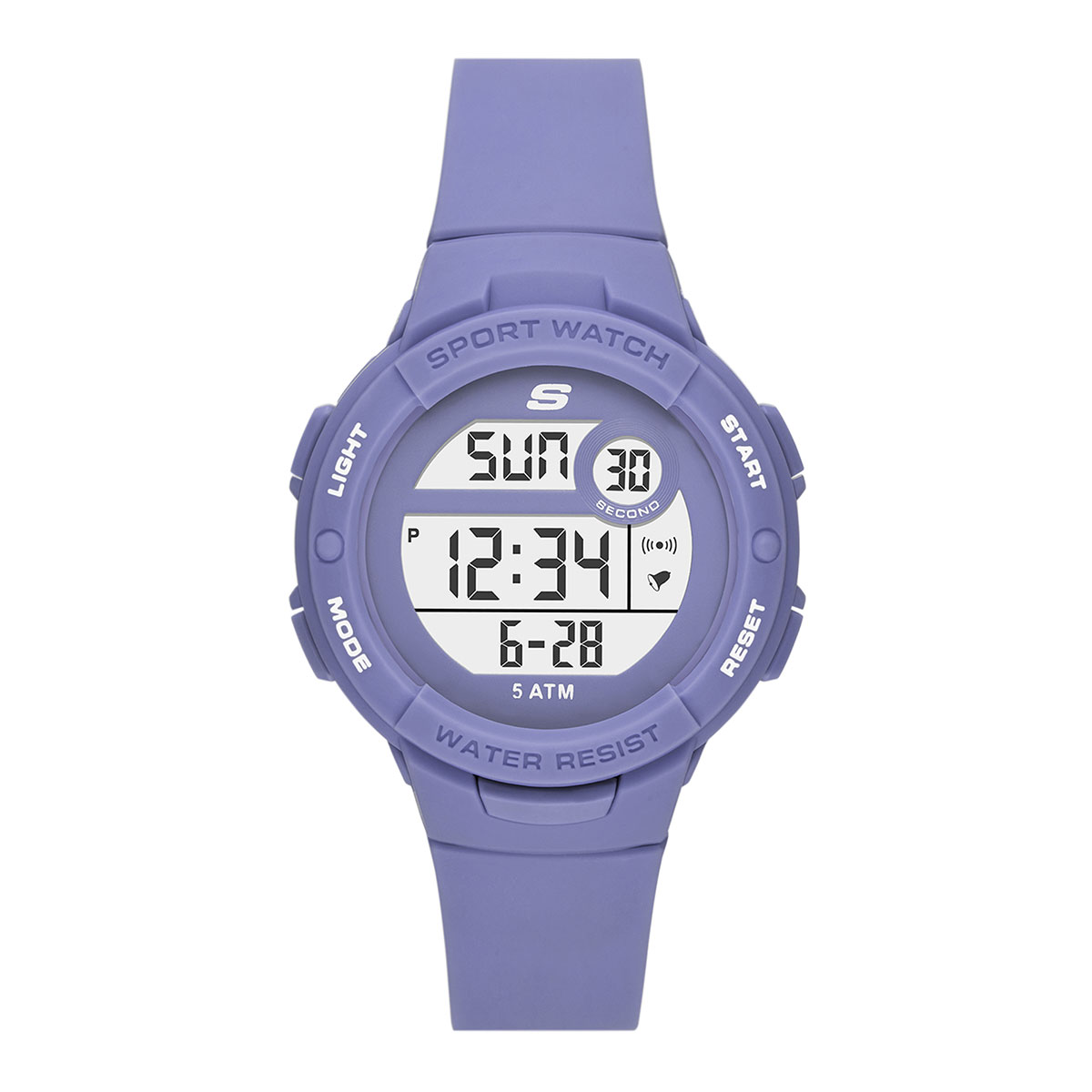 Reloj Skechers Mujer Crenshaw. Policarbonato Morado SR2132W