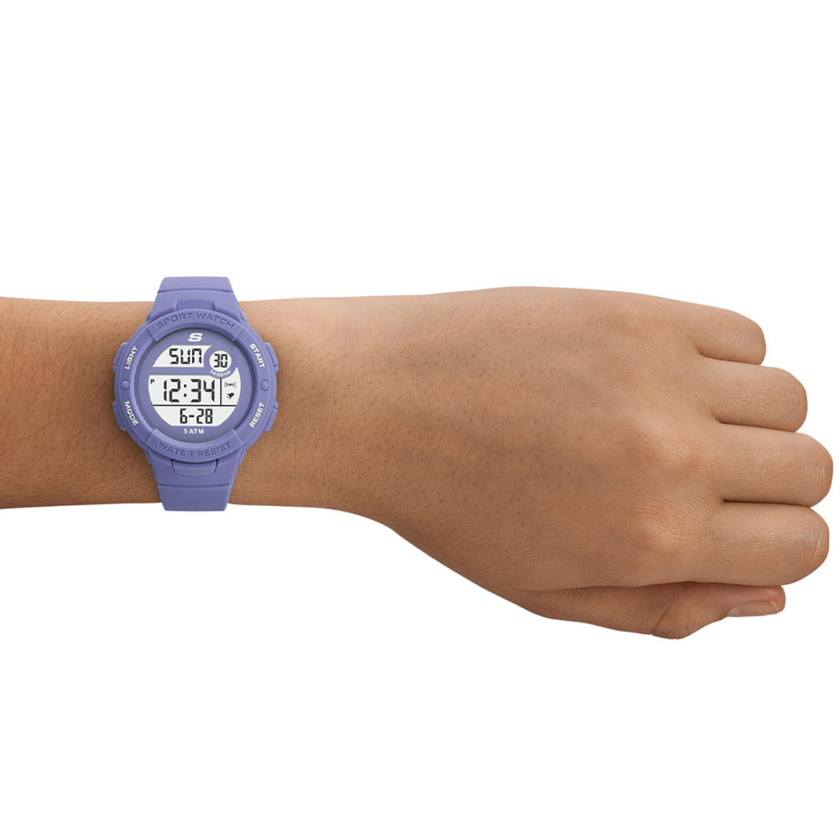 Reloj Skechers Mujer Crenshaw. Policarbonato Morado SR2132W - Imagen 4