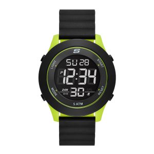 Reloj Skechers Hombre Rosencrans. Silicona Negro SR5246