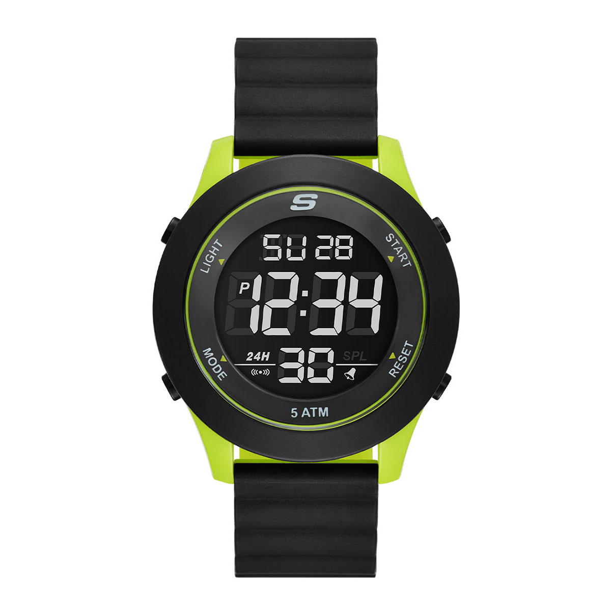 Reloj Skechers Hombre Rosencrans. Silicona Negro SR5246
