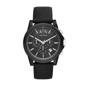 Reloj Armani Exchange Hombre. Silicona Negro AX1326
