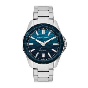 Reloj Armani Exchange Hombre. Acero Inoxidable Plateado AX1950