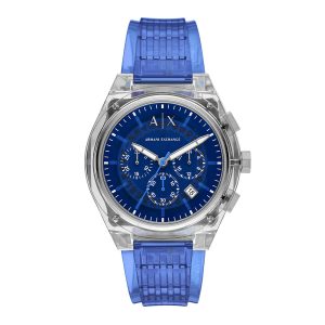 Reloj Armani Exchange Hombre Sync. Poliuretano Azul AX4166