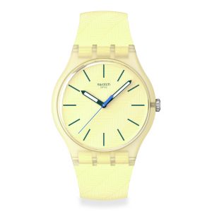 Reloj Swatch Unisex Citrus Tilt. Silicona Amarillo SO29J102