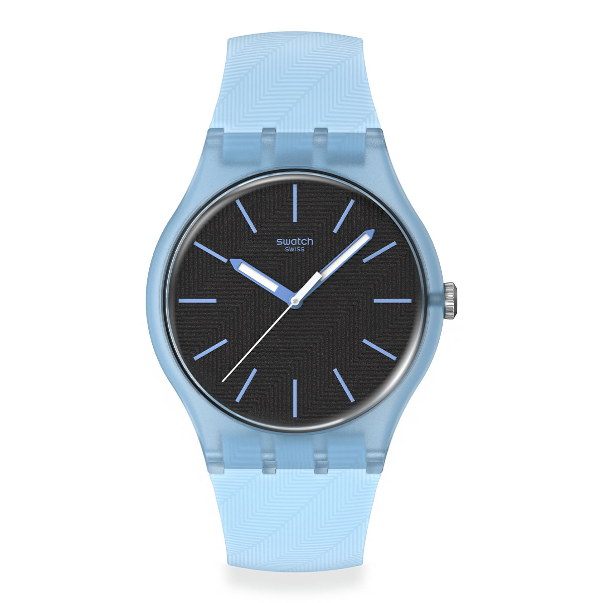 Reloj Swatch Unisex Blue Moves. Silicona Azul SO29L101
