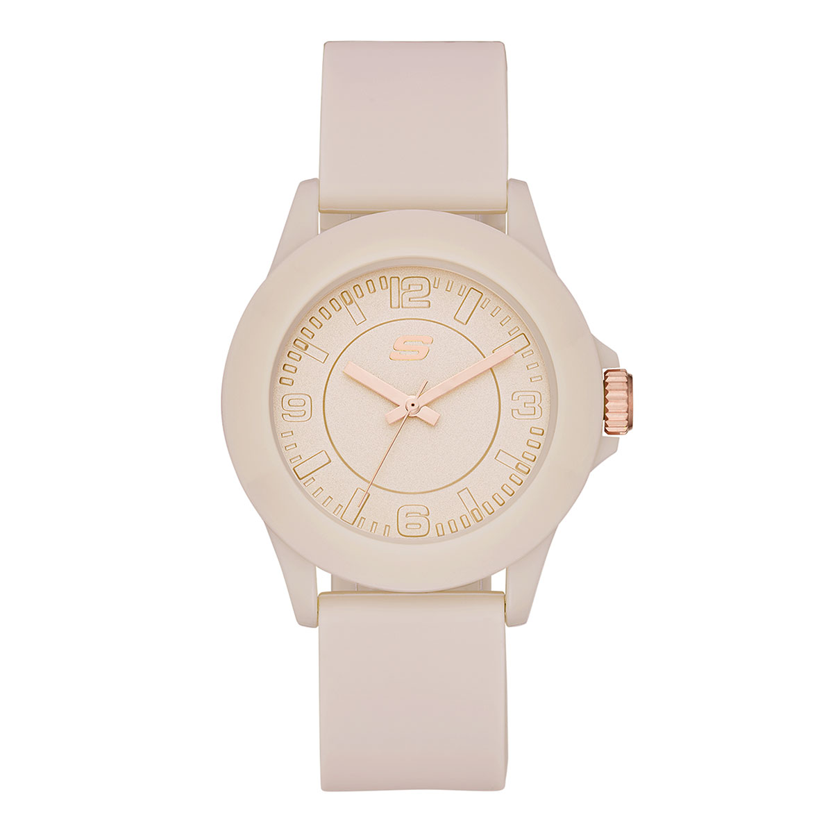 Reloj Skechers Mujer Rosencrans. Silicona Rosado SR6172