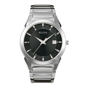 Reloj Bulova Hombre Classics. Acero Inoxidable Plateado 96B149