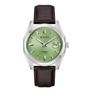 Reloj Bulova Hombre Surveyor. Cuero Café 96B427