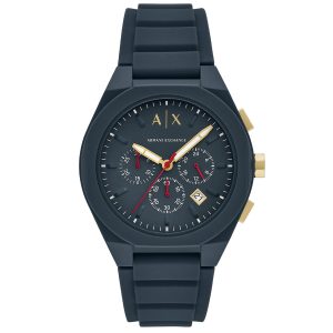 Reloj Armani Exchange Hombre Sync. Silicona Azul AX4168