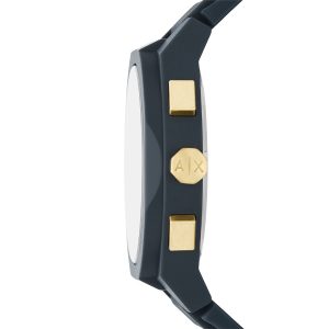 Reloj Armani Exchange Hombre Sync. Silicona Azul AX4168