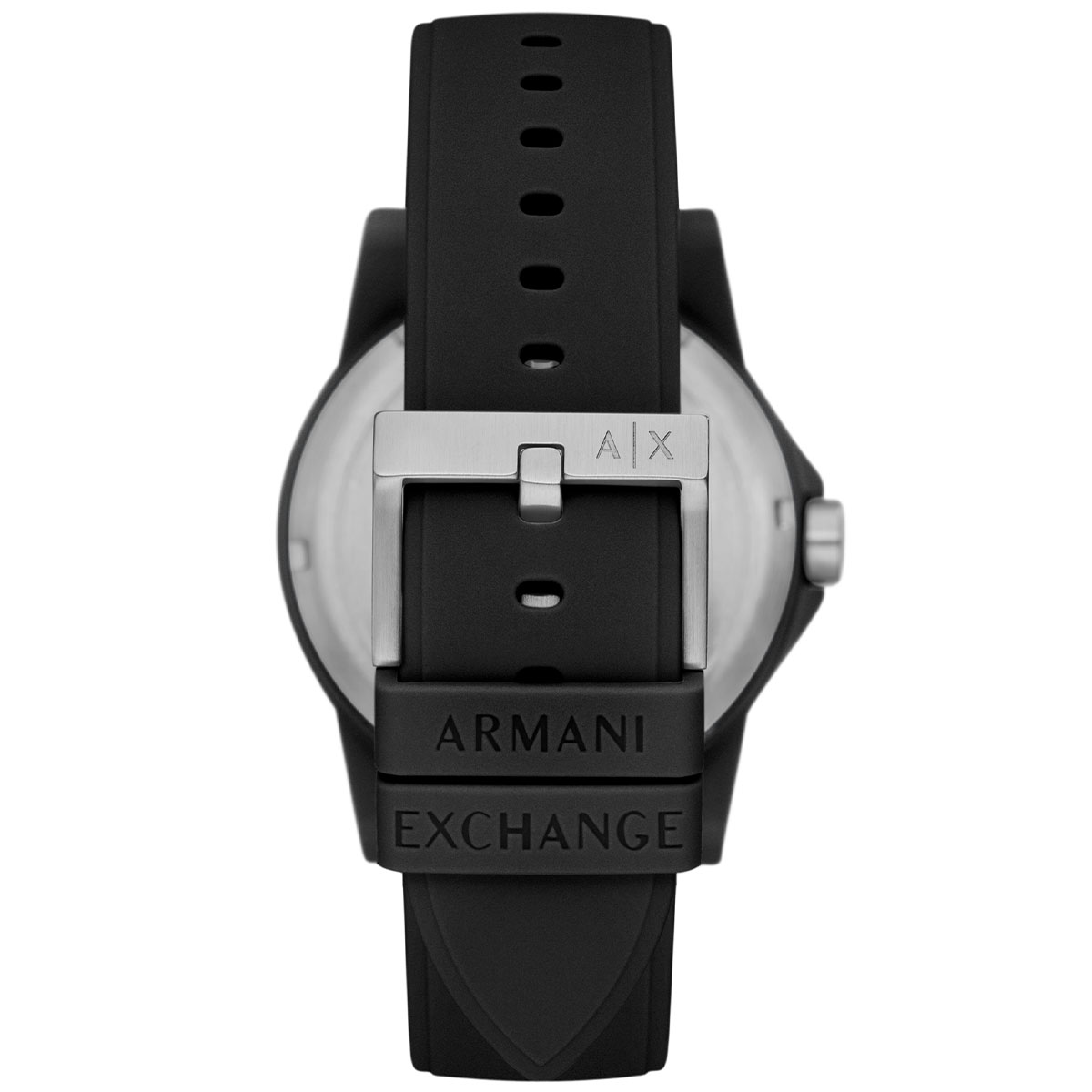 Reloj Armani Exchange Hombre Outerbanks. Silicona Negro AX7159SET - Imagen 4
