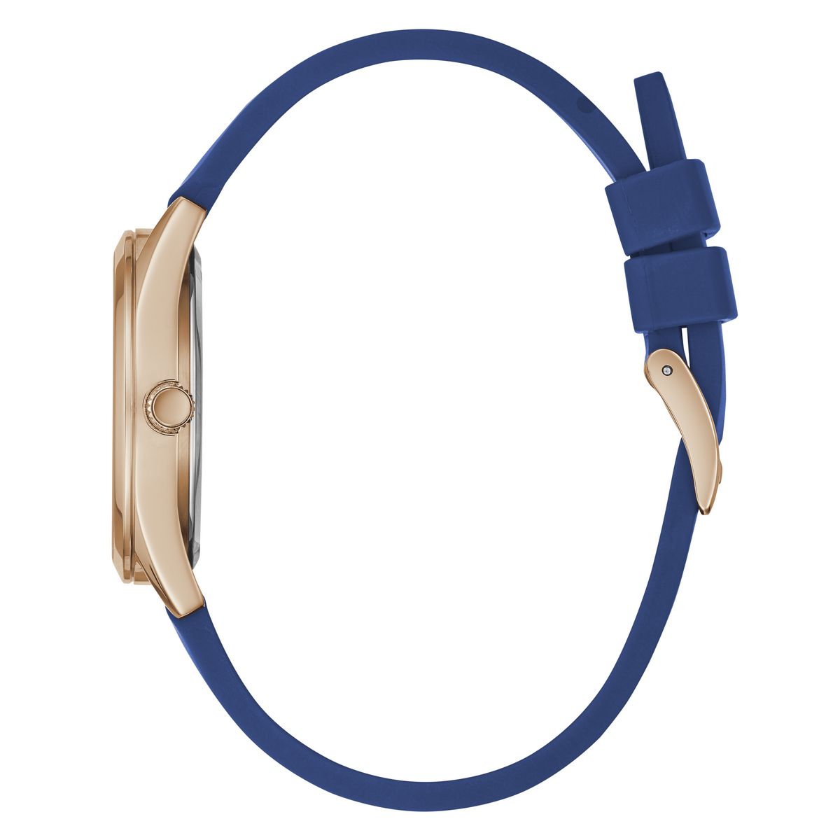 Reloj Guess Mujer Clear Cut. Silicona Azul GW0284L1 - Imagen 2