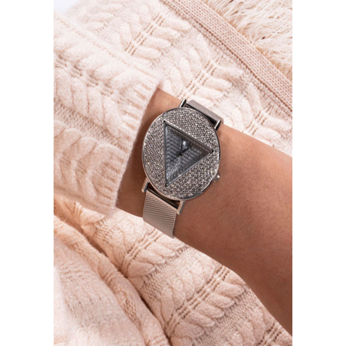 Reloj Guess Mujer Iconic. Acero Inoxidable Plateado GW0477L1 - Imagen 4