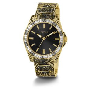 Reloj Guess Hombre Throne. Acero Inoxidable Negro GW0496G2