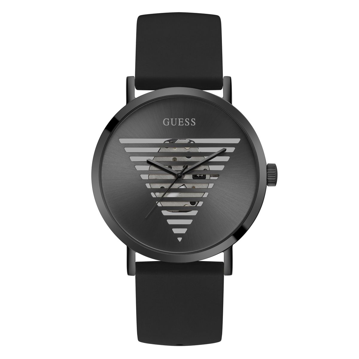 Reloj Guess Hombre Idol. Silicona Negro GW0503G3