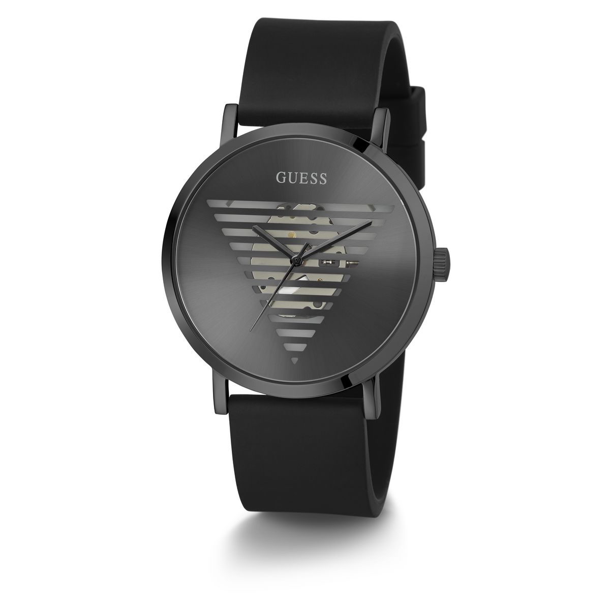 Reloj Guess Hombre Idol. Silicona Negro GW0503G3 - Imagen 2